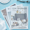 400Pcs Rectangle OPP Cellophane Bags ABAG-WA0001-35-4