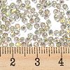 Full Rainbow Plated Transparent Electroplate Glass Beads EGLA-M030-02A-FR01-3