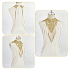 Gothic Polyester Lace Shoulder Chains for Wedding Dress AJEW-GA0010-27-3
