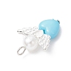 Angel and Heart Pendants PALLOY-JF03789-5