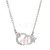 Constellation Rhinestone Pendant Necklace PW-WG94542-03-1