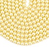 Eco-Friendly Dyed Glass Pearl Round Beads Strands HY-A008-8mm-RB012-3