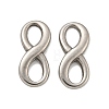 Non-Tarnish 304 Stainless Steel Connector Charms STAS-O004-02P-1