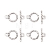 Tibetan Style Alloy Toggle Clasps LF0808Y-NF-1