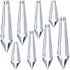 20Pcs 4 Styles Transparent Glass Pendants GLAA-SP0001-79-1