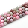 Natural Quartz Beads Strands G-N355-8mm-10-1