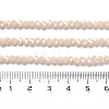 Electroplate Opaque Glass Beads Strands LS-EGLA-A035-P3mm-A05-4