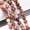 Natural Plum Blossom Jasper Beads Strands G-Q601-13A-02-1