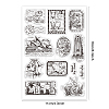 Custom Summer Theme PVC Plastic Clear Stamps DIY-WH0631-0117-8