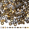 240Pcs 12 Styles Tibetan Style Alloy Spacer Beads TIBE-SC0002-59E-1
