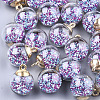 Glass Ball Pendants GLAA-T003-03A-1