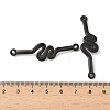 304 Stainless Steel Connector Charms STAS-Q362-07A-B-3