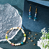 150Pcs 3 Style Brass Crimp Beads Covers KK-CN0001-11-5