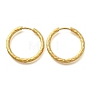 304 Stainless Steel Hoop Earrings for Women EJEW-M068-12F-G-3