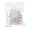 100Pcs 5 Colors Glass Beads GLAA-FS0001-41-2