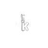 Brass Charms KK-C053-04S-K-1