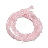 Natural Rose Quartz Beads Strands G-Q167-B05-01-3
