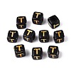 Opaque Acrylic Beads SACR-T035-20T-1
