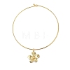 Brass Charm Necklace BJEW-Q350-07A-G-1