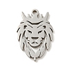 Non-Tarnish 201 Stainless Steel Pendants FIND-Z009-04P-1