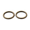 Alloy Soldered Closed Jump Rings LS-KK-WH0052-05D-AB-3