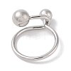 Non-Tarnish 304 Stainless Steel Finger Rings for Women RJEW-G315-06P-3