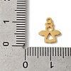 PVD Vacuum Plating 304 Stainless Steel Charms X-STAS-L081-025G-3