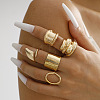 5Pcs Alloy Finger Rings Sets WG7802C-05-1