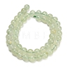 Natural Prehnite Beads Strands GG-CBA6F9F-8mm-4