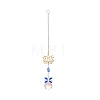 Metal Hollow Lotus Hanging Ornaments PW-WGD8DCC-05-1