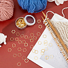 100Pcs Alloy Linking Rings FIND-HS0002-67G-4