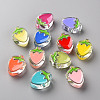 Transparent Enamel Acrylic Beads X1-TACR-S155-003-1