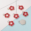 Alloy Enamel Pendants X-ENAM-N053-08-3