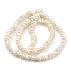 Natural Keshi Pearl Cultured Freshwater Pearl Beads Strands PEAR-C003-35-3