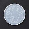 DIY Witch Pendant Silicone Statue Molds DIY-E049-01-3