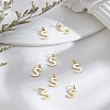 8Pcs Brass Charms KK-LP0001-85S-1
