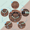 DIY Yoga Bracelet Making Kit DIY-SC0019-29-4