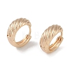 Brass Hoop Earrings for Women EJEW-L292-002G-1