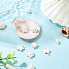 6Pcs Natural Nucleated Baroque Keshi Pearl Pendants PALLOY-TA00374-5