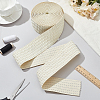 5 Yards Flat Polyester Elastic Wide Band OCOR-WH0090-052B-5