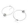 Non-Tarnish 304 Stainless Steel Dangle Earrings for Women EJEW-G397-03P-2