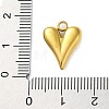 201 Stainless Steel Pendants STAS-G338-07G-1-3