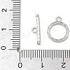 Brass Toggle Clasps KK-CBAFC6C-07A-P-4