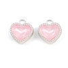 Alloy & Glass Pendants GL-CBA415D-30S-1