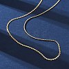 Brass Link Chain Necklaces for Women NJEW-D302-13G-4