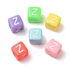 Opaque Acrylic European Beads AC-CBA7A73-01Z-1