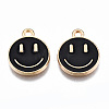 Alloy Enamel Charms ENAM-S121-165A-RS-2