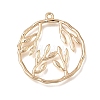 Brass Pendants KK-H293-06B-G-1