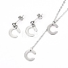 304 Stainless Steel Jewelry Sets SJEW-H303-C-2