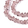 Transparent Glass Beads Strands GLAA-N018-4mm-25-4